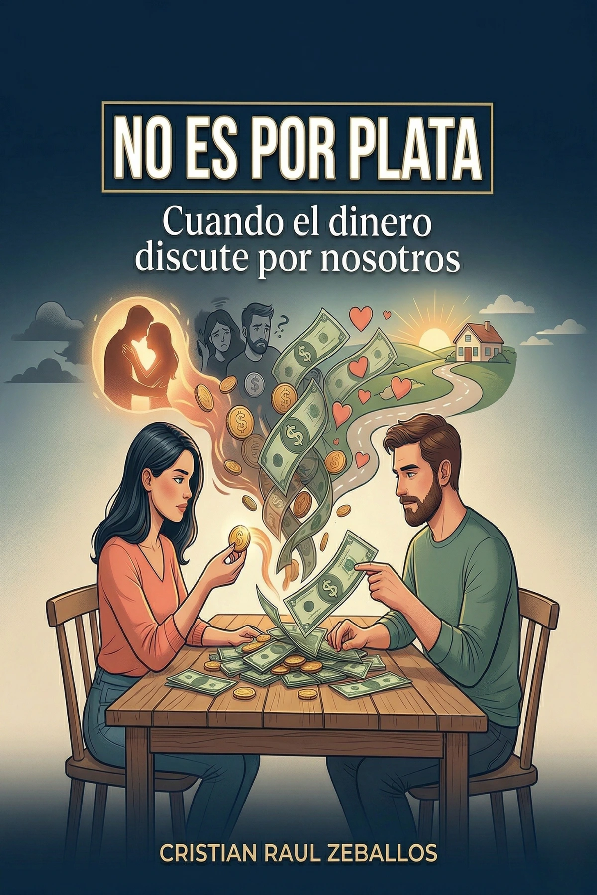 Portada del ebook NO ES POR PLATA de Cristian Zeballos